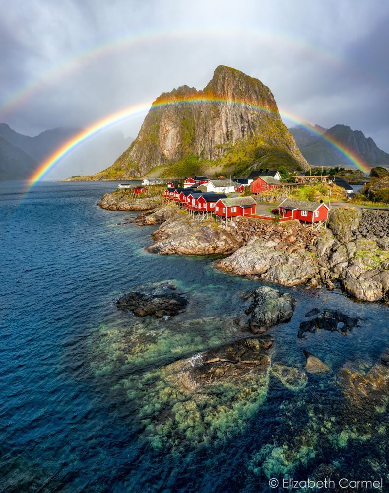 Lofoten Rainbow Photography Art | The Carmel Gallery