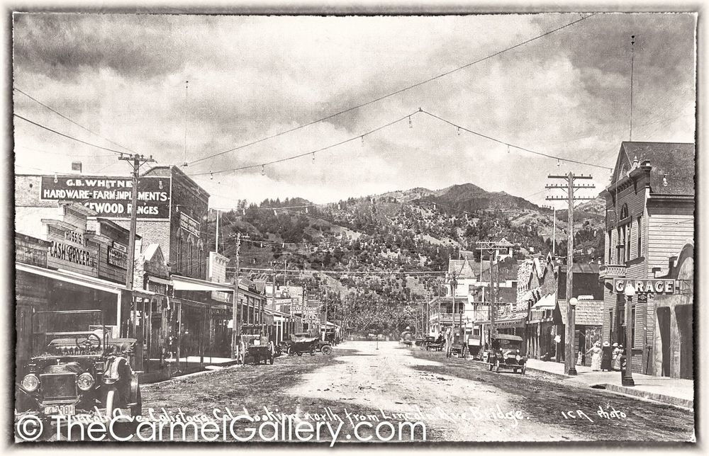 Lincoln Ave Calistoga 1920;s