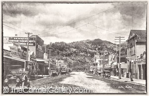 Lincoln Ave Calistoga 1920;s