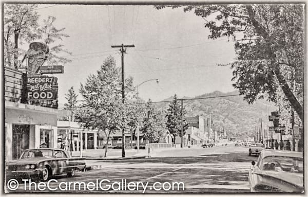 Lincoln Ave Calistoga 1960's II