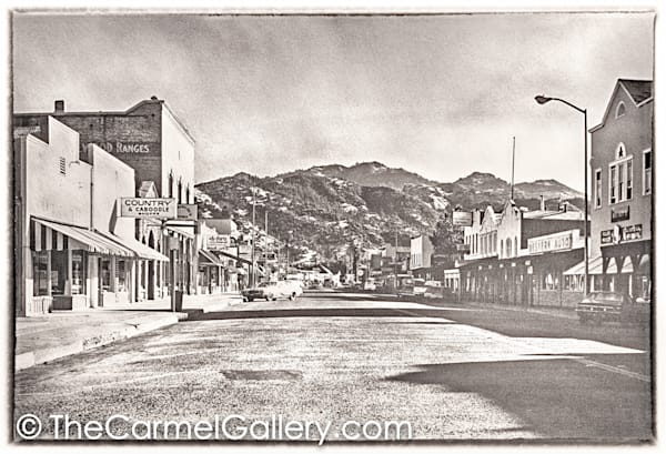 Lincoln Ave Calistoga 1970's