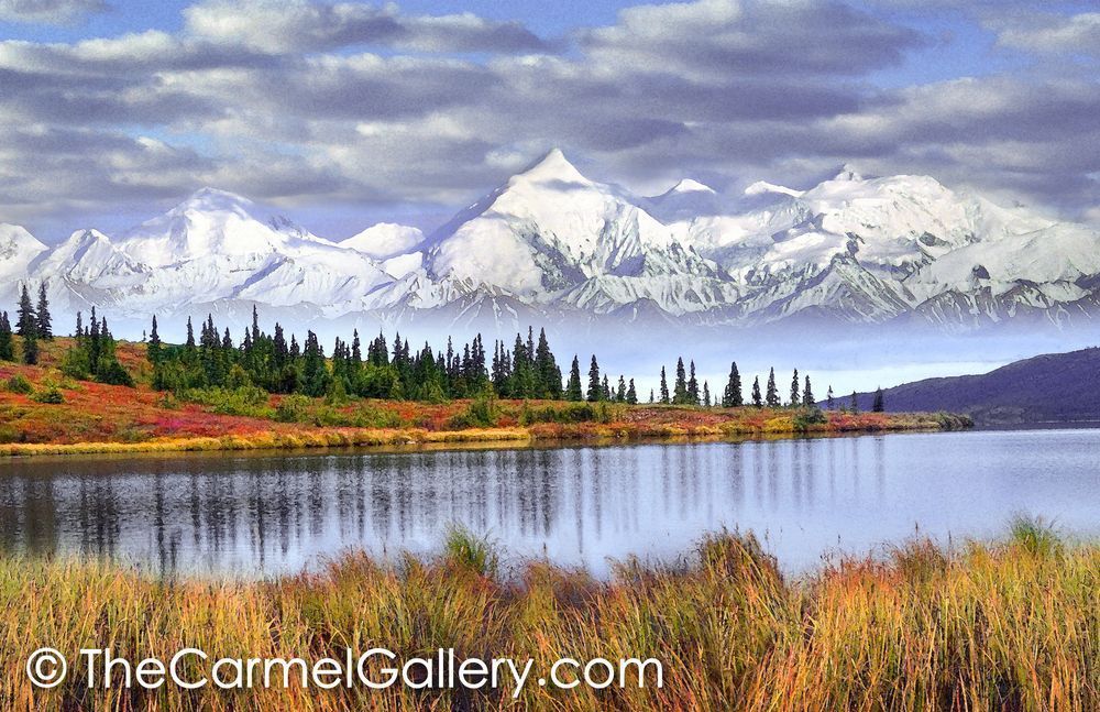 Mt Brooks Alaska Range