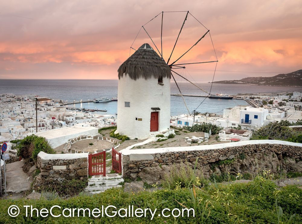 Mykonos Bay Sunset