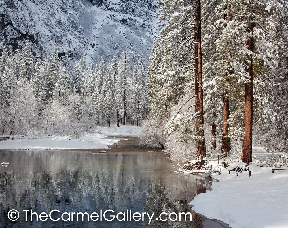 Merced River in Winter