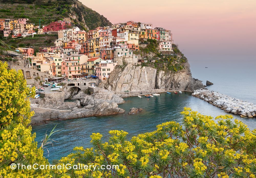 Manarola Morning Photography Art | The Carmel Gallery