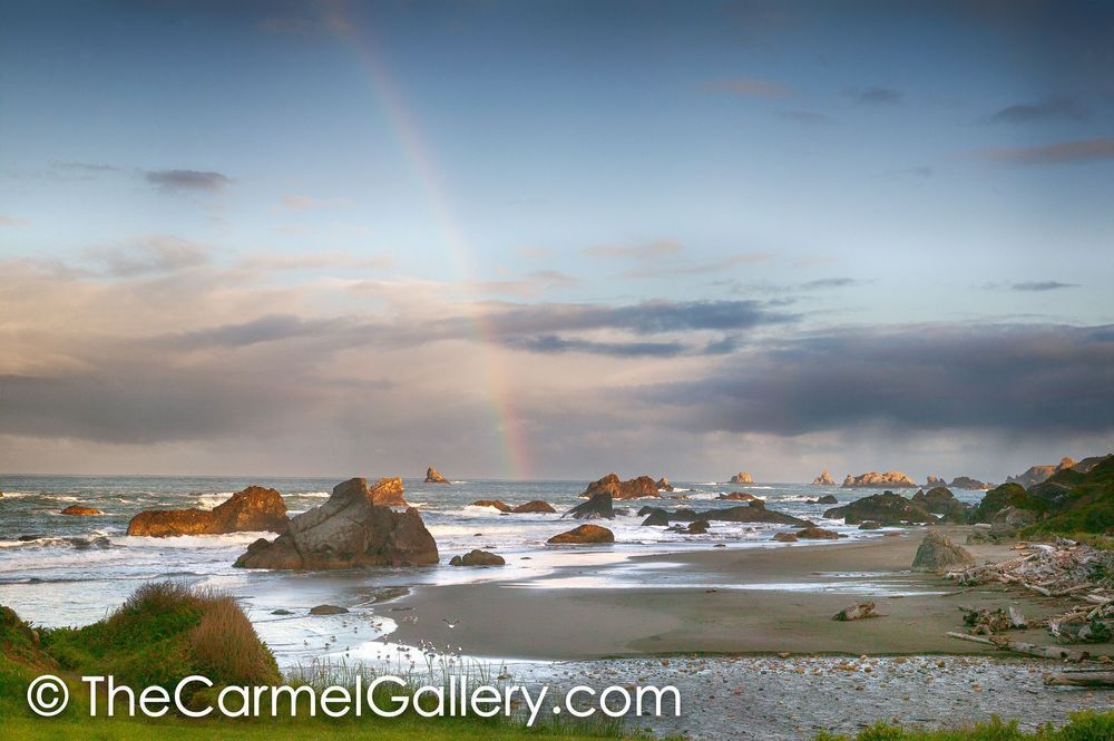 Morning Showers California Coast