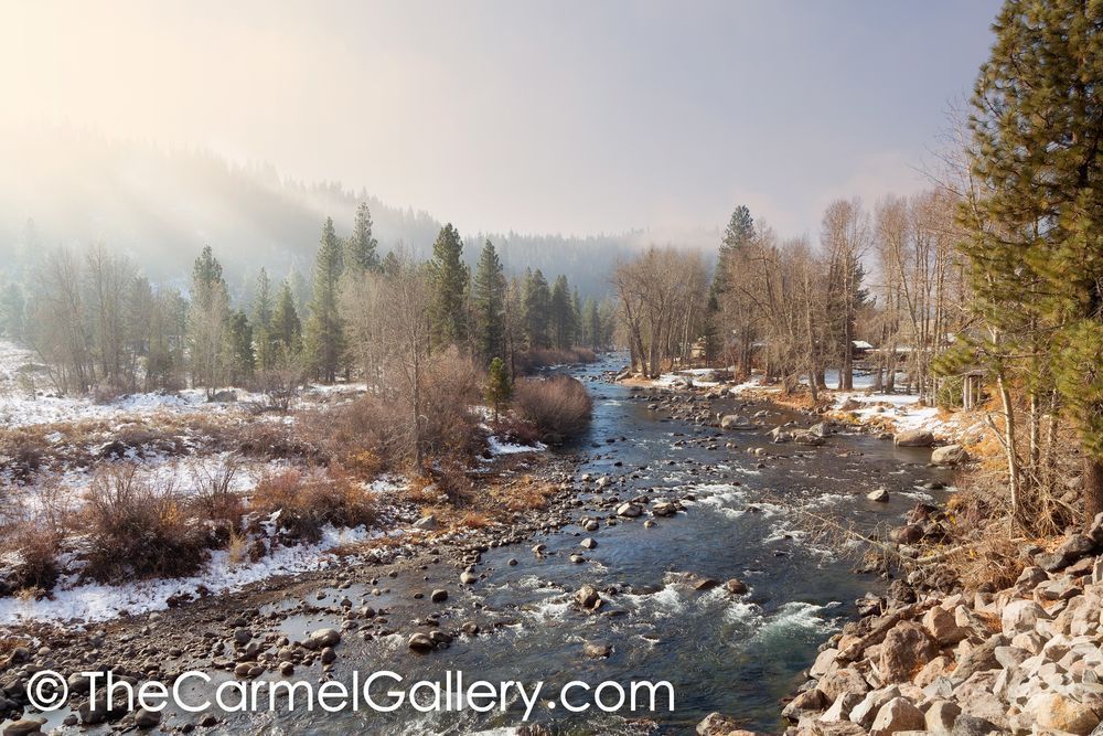 Morning Sunlight Truckee River