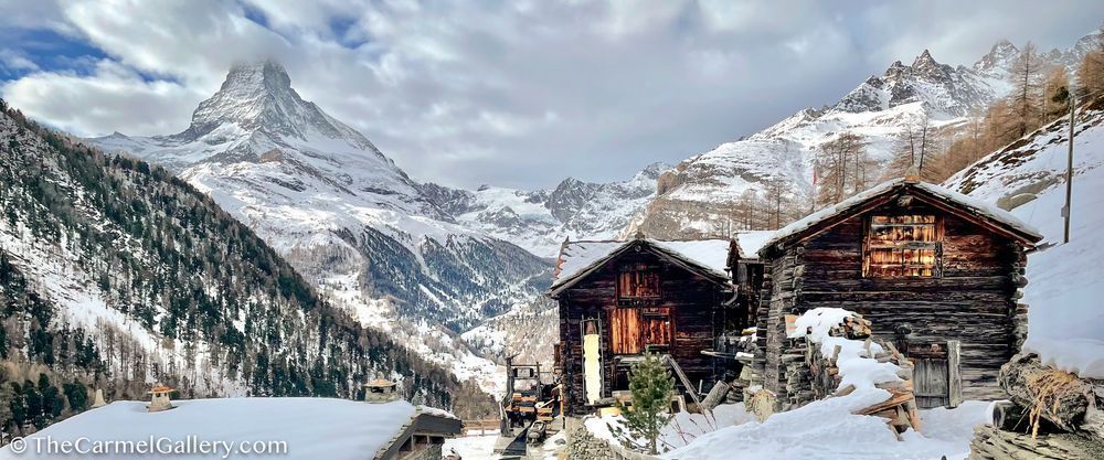 Morning Clouds Matterhorn Photography Art | The Carmel Gallery