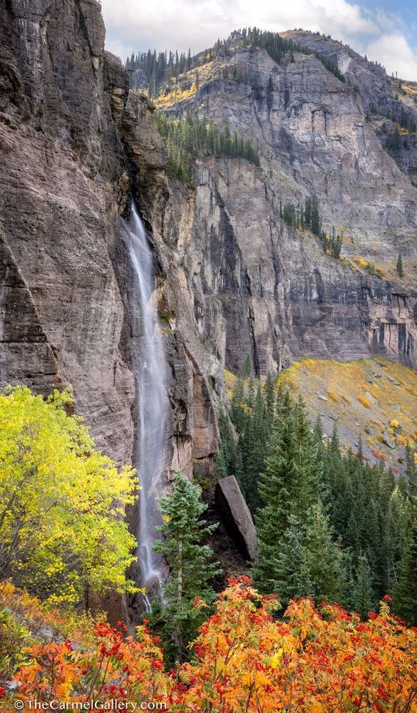 Mountain Cascade Photography Art | The Carmel Gallery
