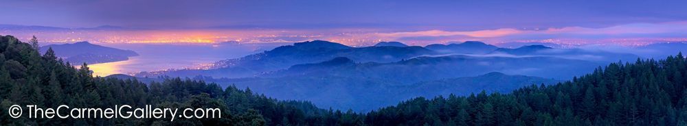 Moonrise over Marin