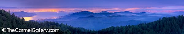 Moonrise over Marin