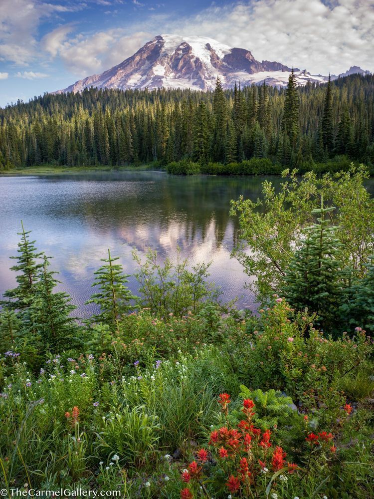 Reflection Lake Morning Photography Art | The Carmel Gallery