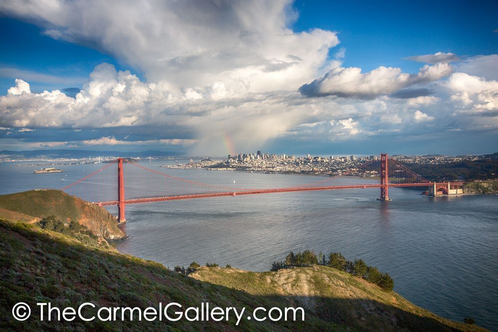 Storm Rainbow Golden Gate