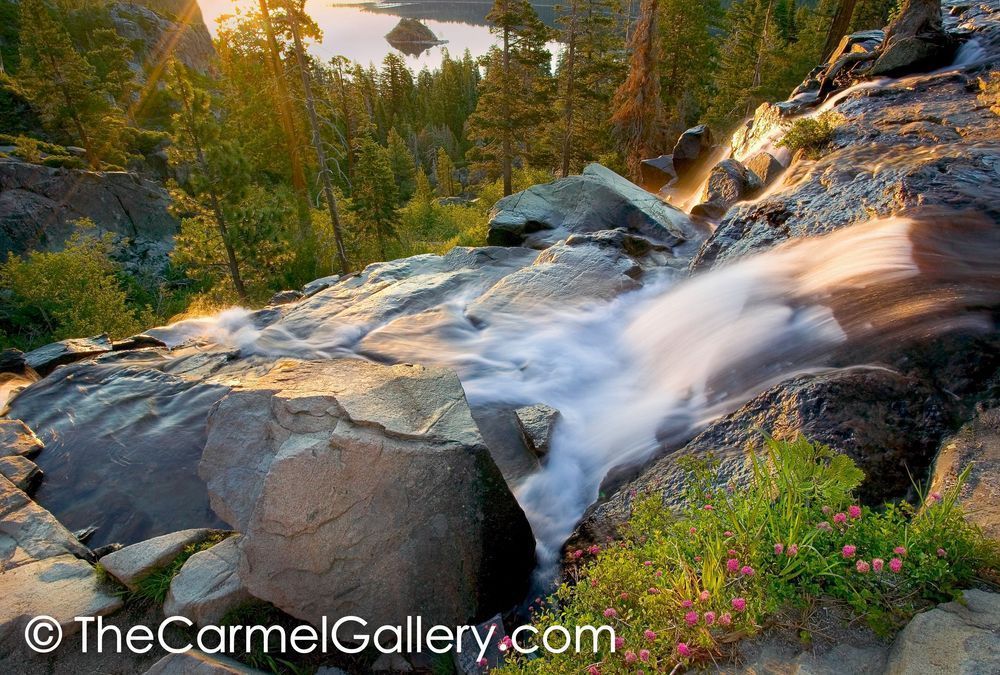 Sunrise on Eagle Falls