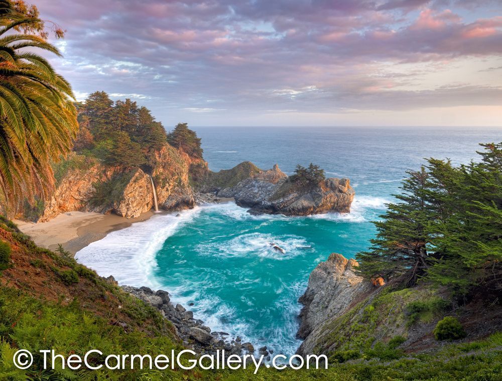 McWay Falls at Sunset