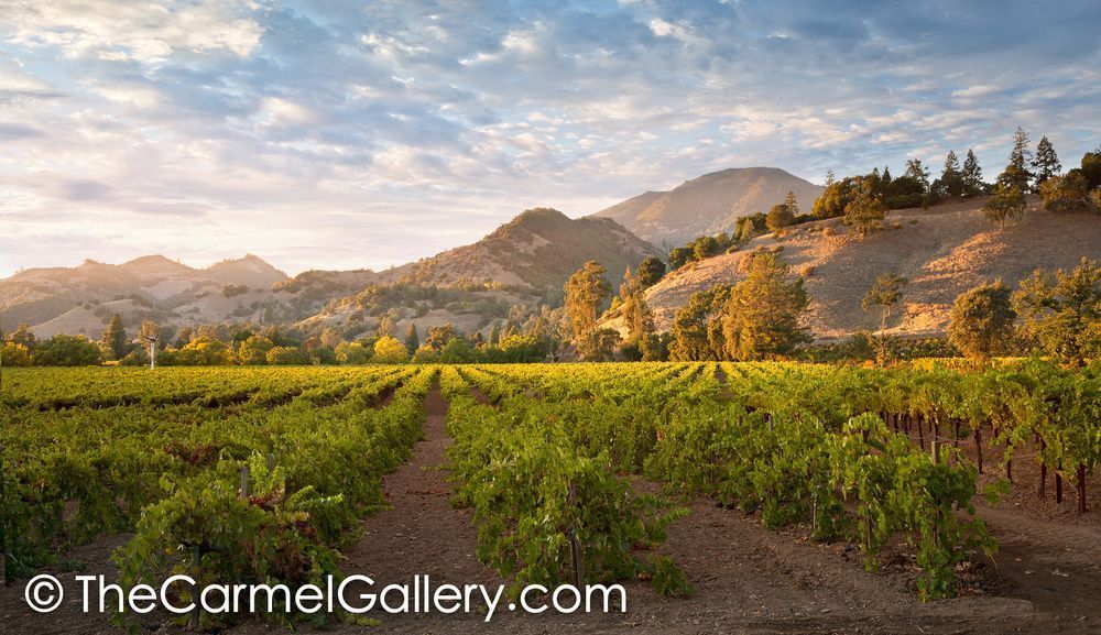 Sunset Mt St Helena