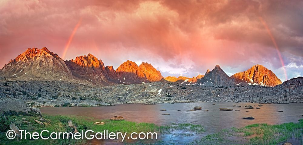 Sunset Rainbows, Palisade Range