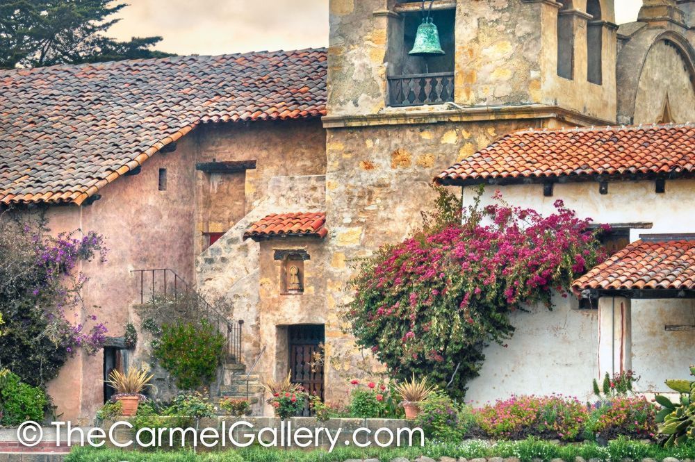 Spring Evening Carmel Mission