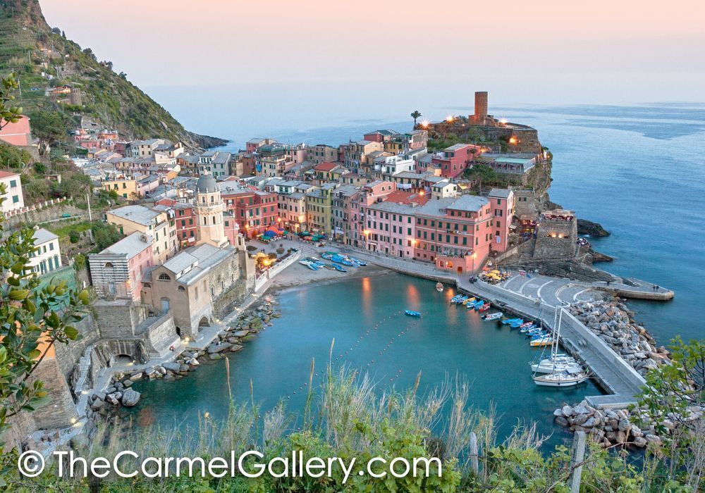 Spring Evening Vernazza
