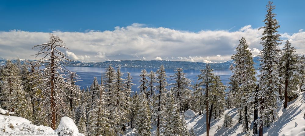Spring Snow Lake Tahoe Photography Art | The Carmel Gallery