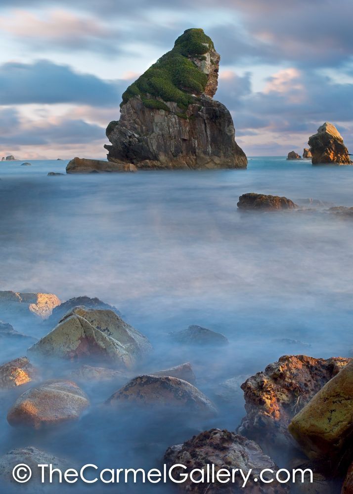 Sea Stacks at Sunset