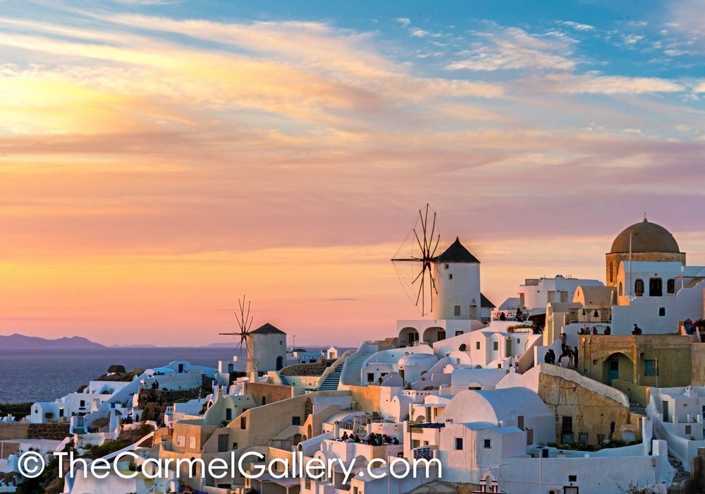 Santorini Dusk