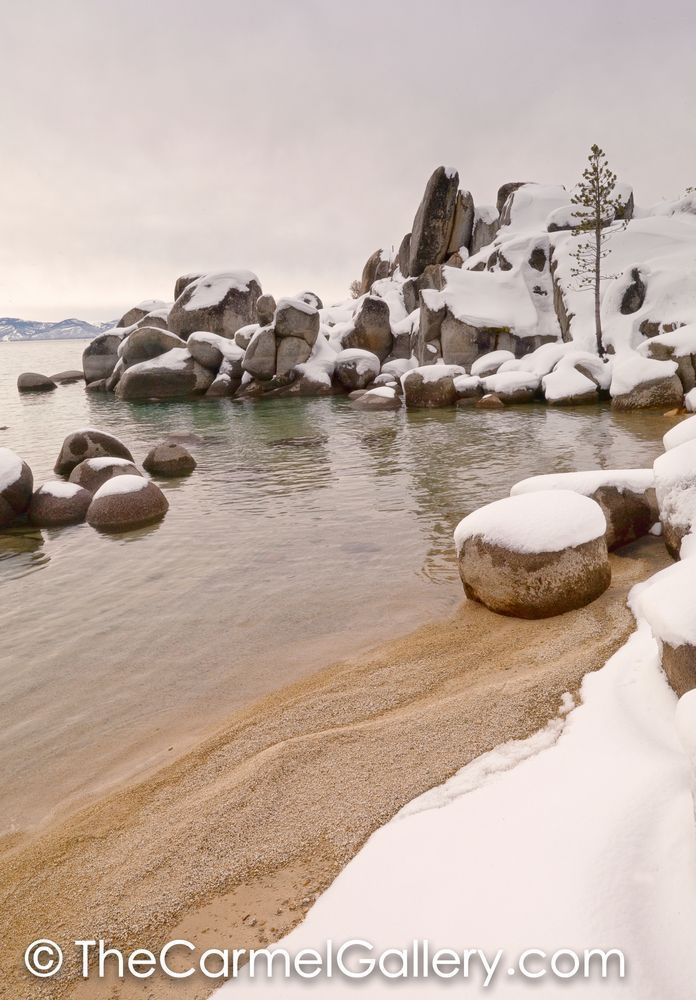 Lake Tahoe in Winter, Nevada
