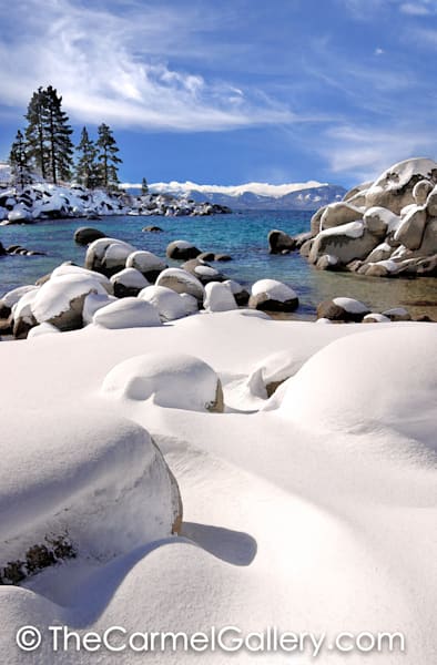 Sand Harbor Snow