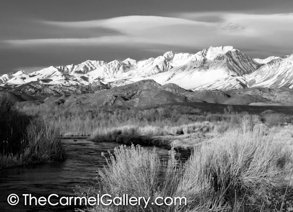 Sierra Wave Owens River BW