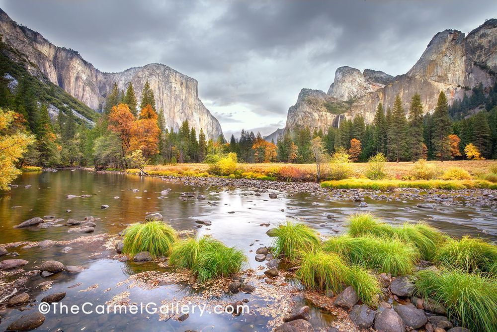 Valley View In Autumn Photography Art | The Carmel Gallery