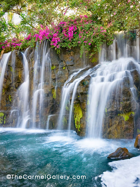 Wailea Waterfall V Photography Art | The Carmel Gallery