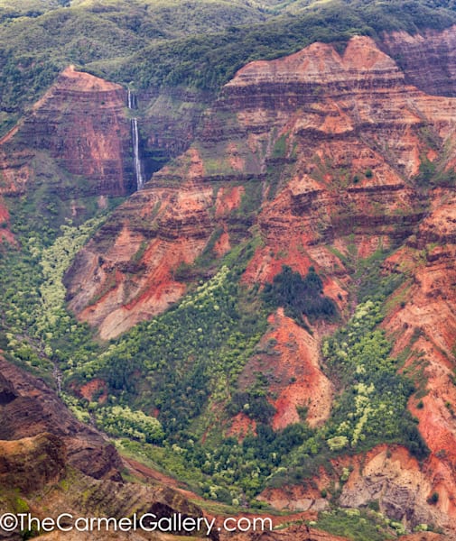 photo of waterfalls in Waimea Canyon