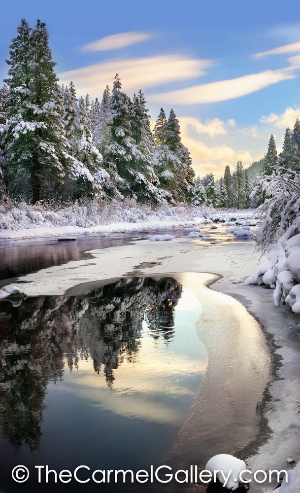 Winter Light, Truckee River