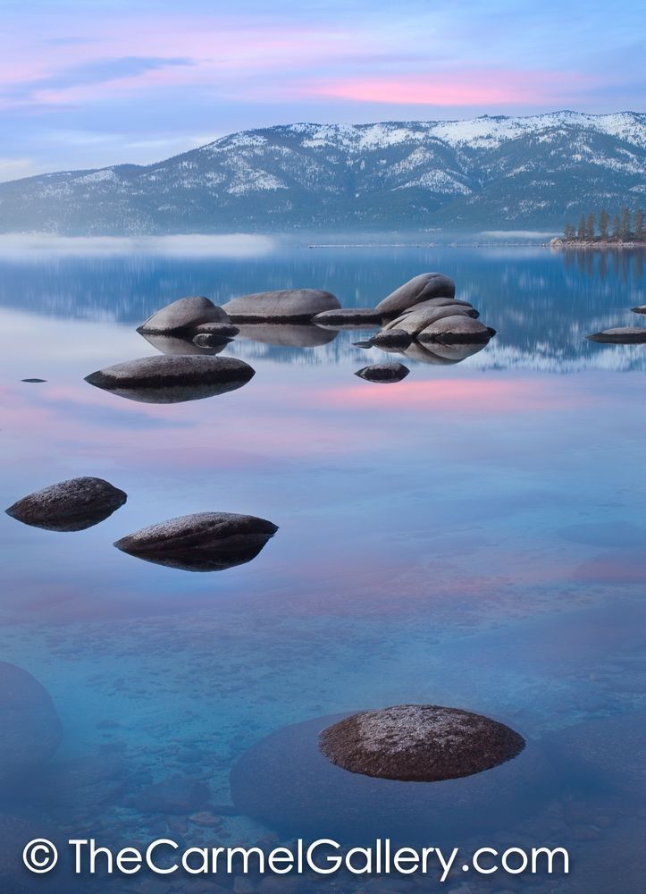 Winter Sunset, Tahoe