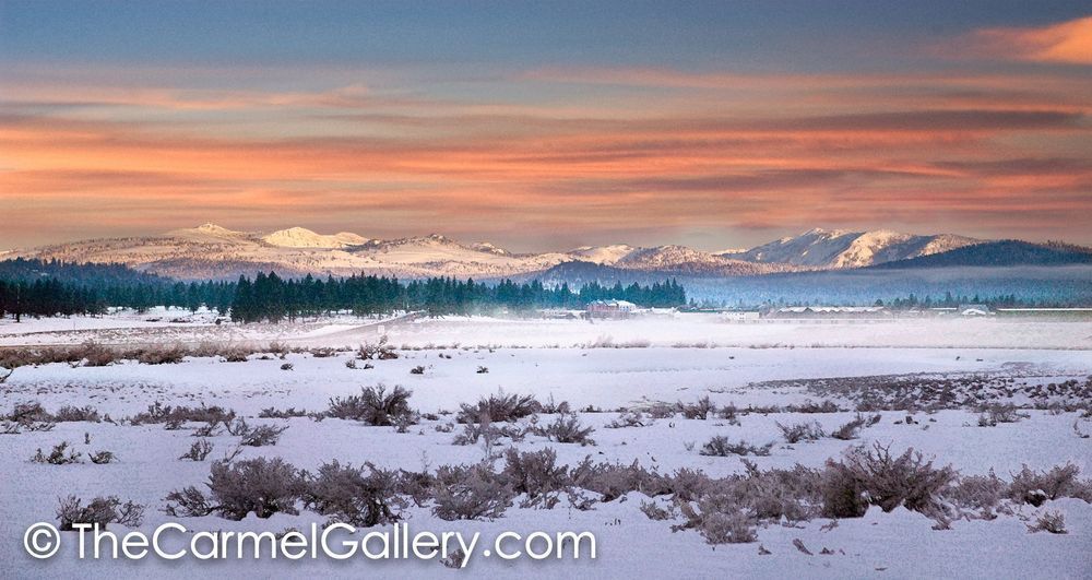 Winter Sunrise Martis Valley
