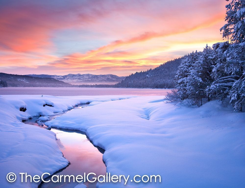 Winter Sunrise Donner Lake