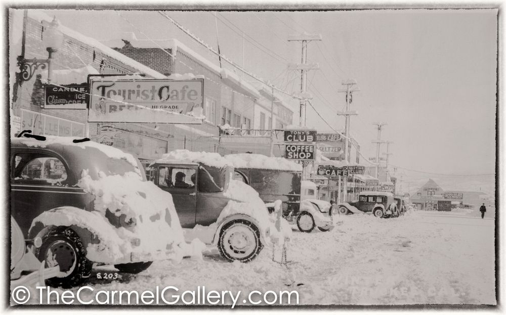 Truckee Tourist Cafe 1930's