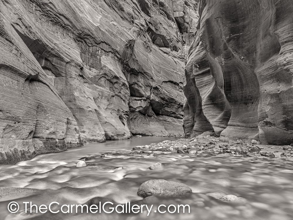 Zion Narrows Photography Art | The Carmel Gallery