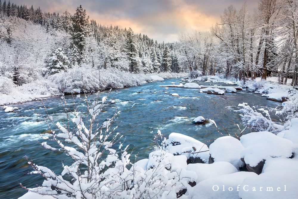 Ice Blue Waters, Truckee River