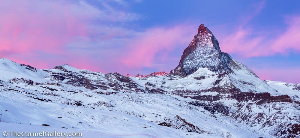 Matterhorn Sunrise Photography Art | The Carmel Gallery