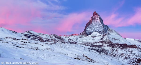Matterhorn Sunrise Photography Art | The Carmel Gallery