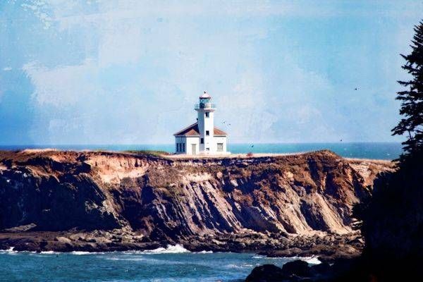 Cape Arago Light House Artwork