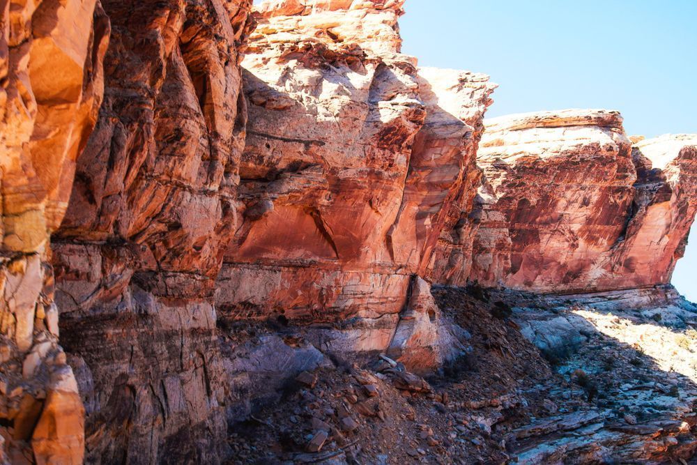 Stories in the Stone – Canyon Wall Fine Art Photography by Janie Lynn