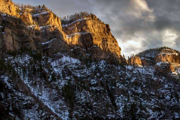 Sunset on the Rockies