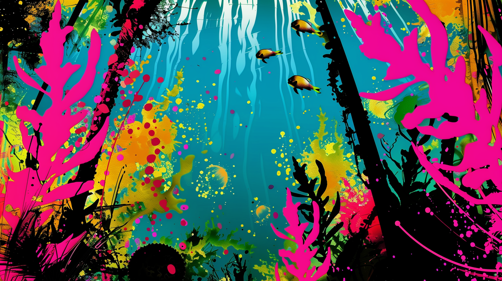 Coral Ocean Art | Ethersight Art
