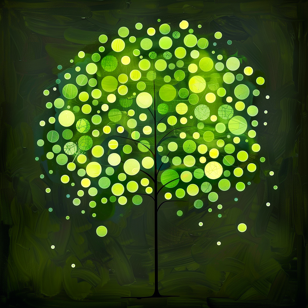 Happy Tree Art | Ethersight Art