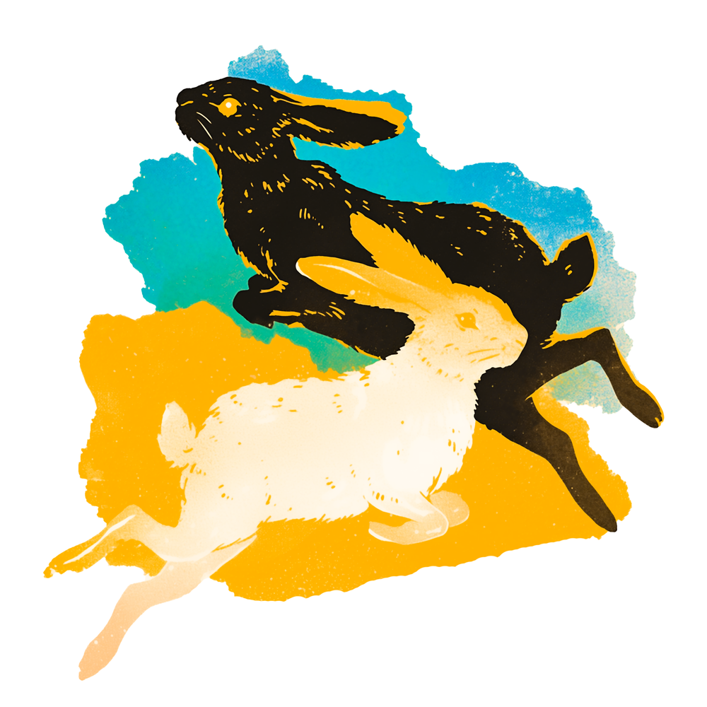 Chasing Rabbits Art | Ethersight Art