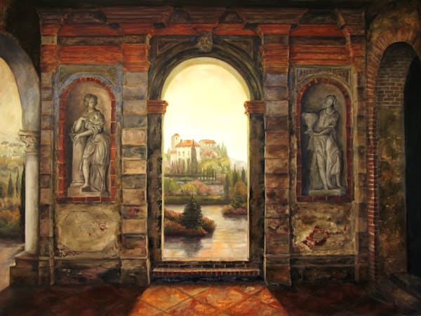 Murano Italy church porch
