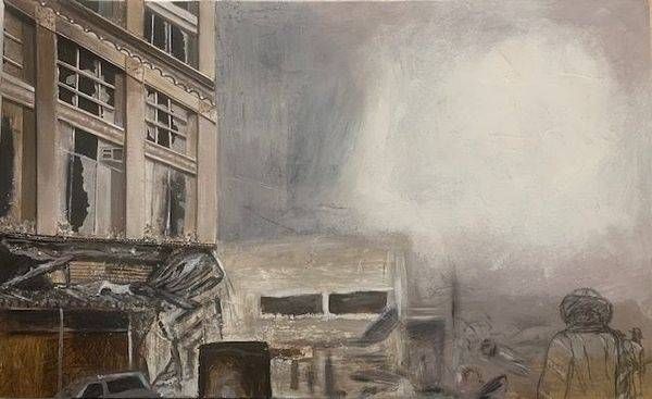 Across The Street Art | Carolyn Harding Art