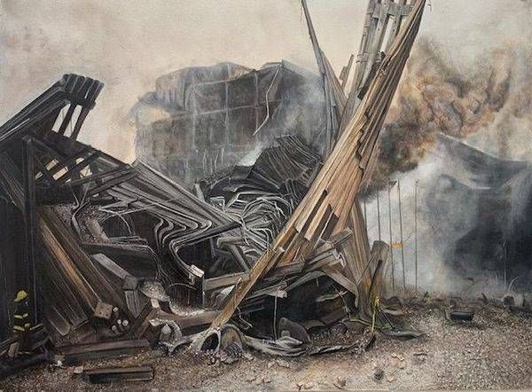 Still Burning, 911 | Carolyn Harding Art
